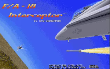 FA-18 Interceptor screen shot title